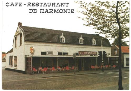 805350	Ulvenhout	Café Restaurant De Harmonie	Niet gelopen, Verzamelen, Ansichtkaarten | Nederland, Gelopen, Noord-Brabant, Ophalen of Verzenden