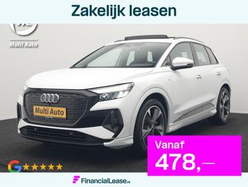 Audi Q4 e-tron 35 2X S Line 55 kWh 170pk Dealer O.H | Panora beschikbaar voor biedingen
