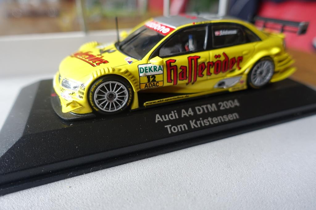 Audi A4 DTM 2004 Tom Kristensen Minichamps, Hobby en Vrije tijd, Modelauto's | 1:43, Ophalen of Verzenden, Nieuw, Auto, MiniChamps