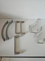 Metalen Wandhaken en Kastgrepen Set, Ophalen of Verzenden, Gebruikt, Metaal, Wandhaken