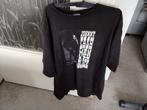 T-shirt met Johnny Cash man in Black, Ophalen of Verzenden, Zo goed als nieuw, Overige maten, Zwart