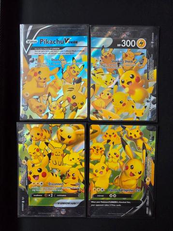 Pikachu V Union Compleet Pokemon beschikbaar voor biedingen