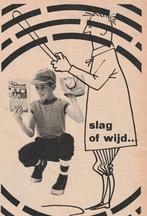 Retro reclame 1957 Sjors jongetje honkbal is aan slag, Verzenden, Overige typen
