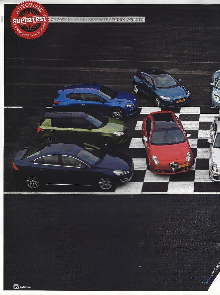 Autovisie Supertest 2010, Boeken, Auto's | Folders en Tijdschriften, Gelezen, Algemeen, Ophalen of Verzenden