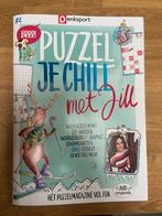 Puzzel je chill met Jill - puzzelboekjes, Hobby en Vrije tijd, Denksport en Puzzels, Nieuw, Ophalen of Verzenden, Puzzelboek
