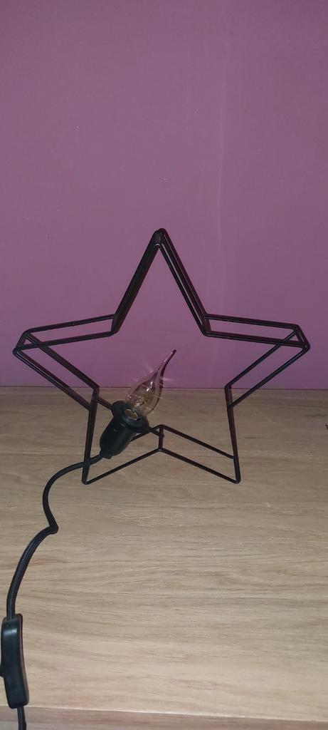 Stervormige Lamp - Modern Design, Huis en Inrichting, Lampen | Tafellampen, Gebruikt, Minder dan 50 cm, Metaal, Ophalen of Verzenden