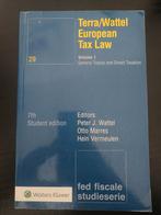 European tax law 7th - 1 General Topics and Direct Taxation, Boeken, Ophalen of Verzenden, Zo goed als nieuw