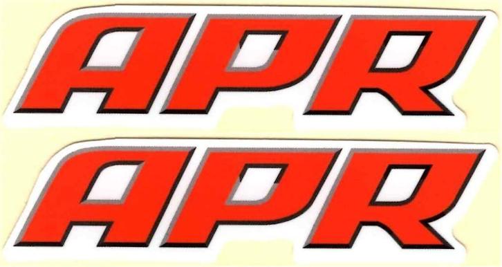 APR Tuning sticker set, Motoren, Accessoires | Stickers, Verzenden