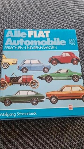 Alle FIAT Automobile 1899-1986 Boek beschikbaar voor biedingen