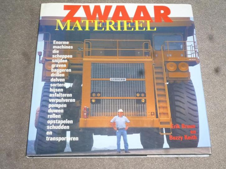 ZWAAR MATRIEEL - Bruun EN Keith -125 Pag..- 35 CM 1998, Boeken, Vervoer en Transport, Gelezen, Overige vervoermiddelen, Ophalen of Verzenden