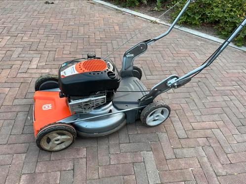 Husqvarna LB 48 benzine maaier, Tuin en Terras, Grasmaaiers, Gebruikt, Benzine-grasmaaier, 40 t/m 49 cm, Cirkelmaaier, Mulchfunctie