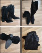 Western laarzen maat 38, Ophalen of Verzenden, Hoge laarzen, Zo goed als nieuw, Zwart