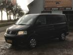 Volkswagen Transporter T5 2.5 TDI Aut. L1H1 DC 5-Pers Airco, Gebruikt, Zwart, 2500 kg, Zwart