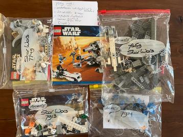 Diverse Lego Star Wars sets beschikbaar voor biedingen