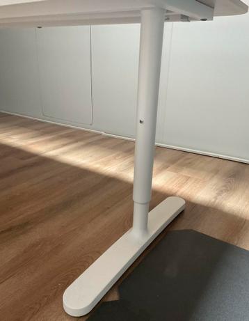 Ikea Bekant 80 x 160 wit eiken - afbeelding 4