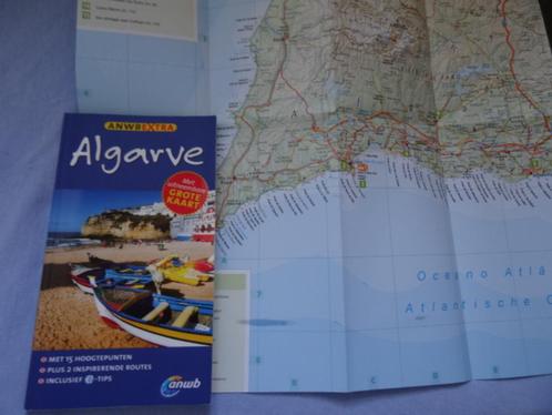 Algarve ; anwb extra reisgids + landkaart, Boeken, Reisgidsen, Zo goed als nieuw, Reisgids of -boek, Europa, ANWB, Ophalen of Verzenden