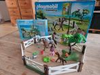 Playmobil Weide met Paarden Set, Ophalen of Verzenden, Zo goed als nieuw, Complete set