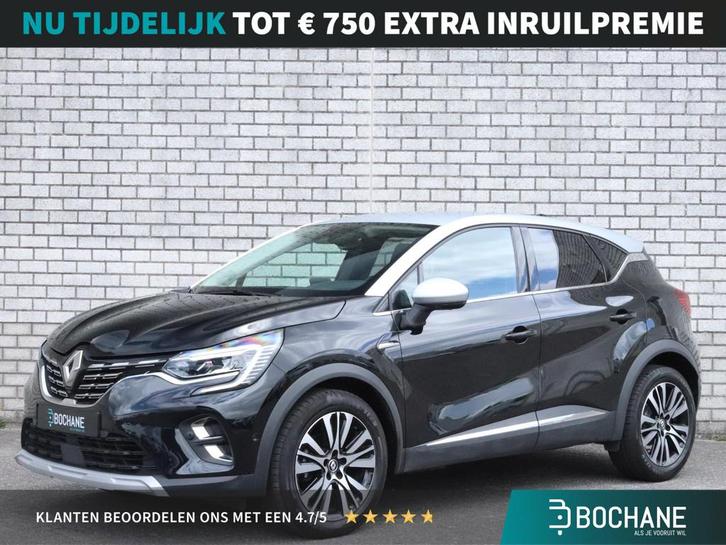 Renault Captur 1.3 mild hybrid 160 Iconic | Stoel + Stuurver, Auto's, Renault, Bedrijf, Te koop, Captur, 360° camera, ABS, Achteruitrijcamera