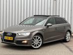 Audi A3 1.4 TFSI Sportback S-tronic 2014 3x S line Pano NAP!, Auto's, Audi, 125 pk, Bruin, Leder en Stof, Origineel Nederlands