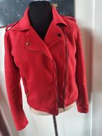 super hip rood velvet jasje maat 38, Kleding | Dames, Maat 38/40 (M), Verzenden, Zeeman, Zo goed als nieuw