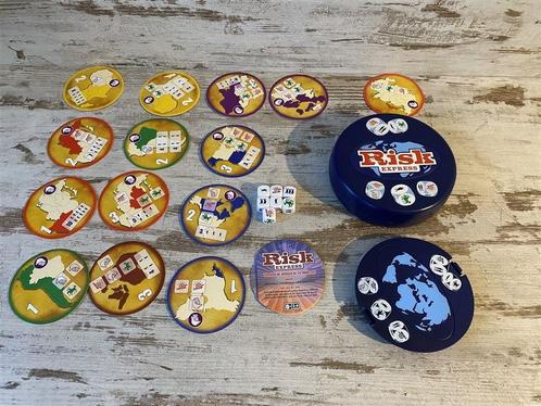 Risk express ronde uitgave [s193], Hobby en Vrije tijd, Gezelschapsspellen | Bordspellen, Zo goed als nieuw, Ophalen of Verzenden