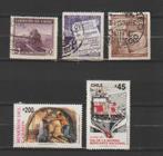 Chili 3, Postzegels en Munten, Postzegels | Amerika, Verzenden, Gestempeld