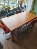 IKEA Eettafel, te demonteren, Huis en Inrichting, Tafels | Eettafels, Ophalen, Gebruikt, 100 tot 150 cm, Eikenhout