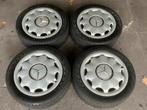 Wielenset velgen + banden winterset Mercedes A-klasse W169, Auto-onderdelen, Gebruikt, 15 inch, Banden en Velgen, Personenwagen