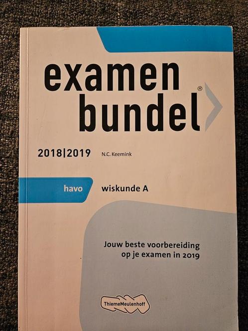 N.C. Keemink - havo Wiskunde A 2018/2019, Boeken, Schoolboeken, Zo goed als nieuw, Nederlands, Ophalen of Verzenden