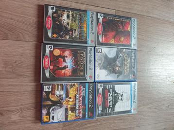 Ps 2 games beschikbaar voor biedingen