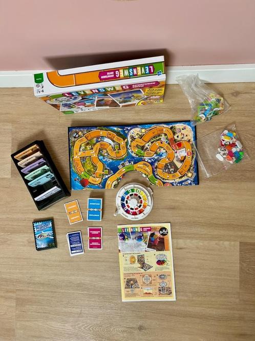*NIEUW!* Gezelschapsspel Levensweg Avonturen editie - Hasbro, Hobby en Vrije tijd, Gezelschapsspellen | Bordspellen, Nieuw, Een of twee spelers