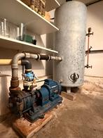 Leroy-Somer waterpomp met gegalvaniseerd drukvat, Tuin en Terras, Waterpompen, Ophalen, Gebruikt, Elektrisch, Bronpomp