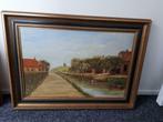 antiek schilderij van Hollandscheveld, Ophalen