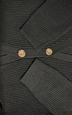 L.O.E.S 🎀lange vest met knopen en zakken mt L, Studio Anneloes, Verzenden, Zwart, Maat 42/44 (L)