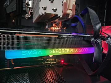 High-end Gaming PC met RTX 3080 + 34" Ultrawide Monitor beschikbaar voor biedingen