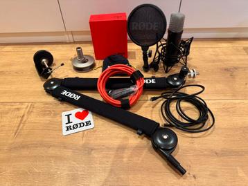 RODE NT1 5th Gen Black grootmembraan condensatormicrofoon beschikbaar voor biedingen