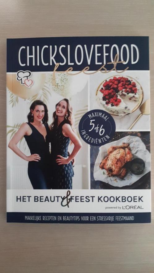 Chickslovefood Het Beauty & Feest Kookboek | Nina & Elise, Boeken, Kookboeken, Nieuw, Ophalen of Verzenden
