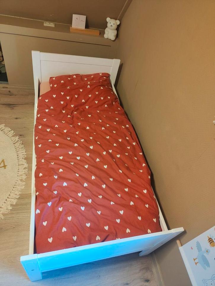 Leuk peuterbedje, Huis en Inrichting, Slaapkamer | Complete slaapkamers, Gebruikt, Eenpersoons, Ophalen