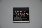 Atari Lynx : Batman Returns, Atari Lynx, 1 speler, Ophalen of Verzenden, Zo goed als nieuw