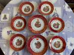 8 Borden Bavaria Germany, Ophalen, Zo goed als nieuw, Porselein, Bord of Schaal