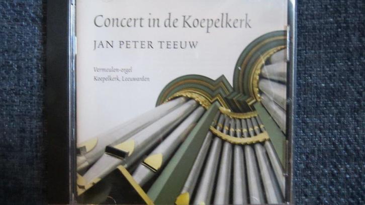 Cd Vermeulen orgel: Koepelkerk Leeuwarden, Jan Peter Teeuw, Cd's en Dvd's, Cd's | Klassiek, Zo goed als nieuw, Kamermuziek, Classicisme