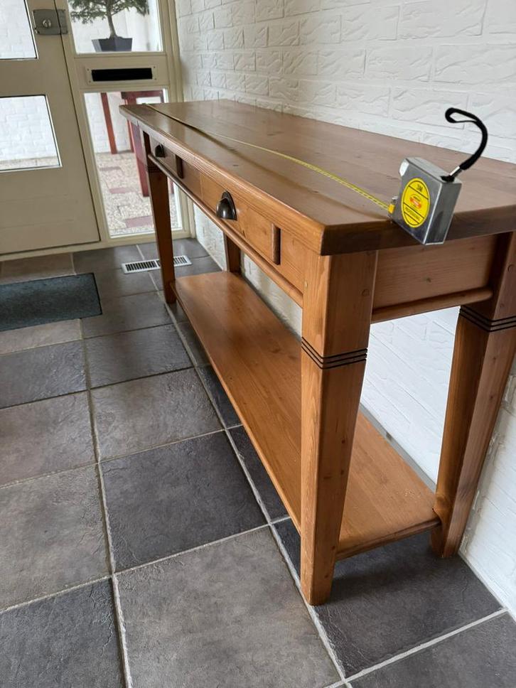 Side table, Huis en Inrichting, Tafels | Sidetables, Zo goed als nieuw, 25 tot 50 cm, Rechthoekig, Ophalen