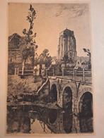 Ets Zierikzee door Jan Sirks, Antiek en Kunst, Kunst | Etsen en Gravures, Ophalen of Verzenden