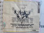 Thunderdome 99 paper ticket, Ophalen of Verzenden, Overige landen