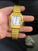 Cartier santos horloge, Sieraden, Tassen en Uiterlijk, Ophalen of Verzenden, Zo goed als nieuw