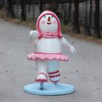 Skating Snowman Family – Sneeuwpop  76 x 70 x 116 cm, Diversen, Kerst, Ophalen, HorecaBeelden, Nieuw, HorecaBeelden