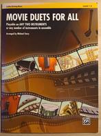 Movie Duets for all (cello), Muziek en Instrumenten, Klassiek, Ophalen of Verzenden, Cello, Nieuw