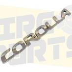 Toyota Corolla E21 embleem tekst ''Corolla'' achterzijde Ori, -, Verzenden, -, Nieuw