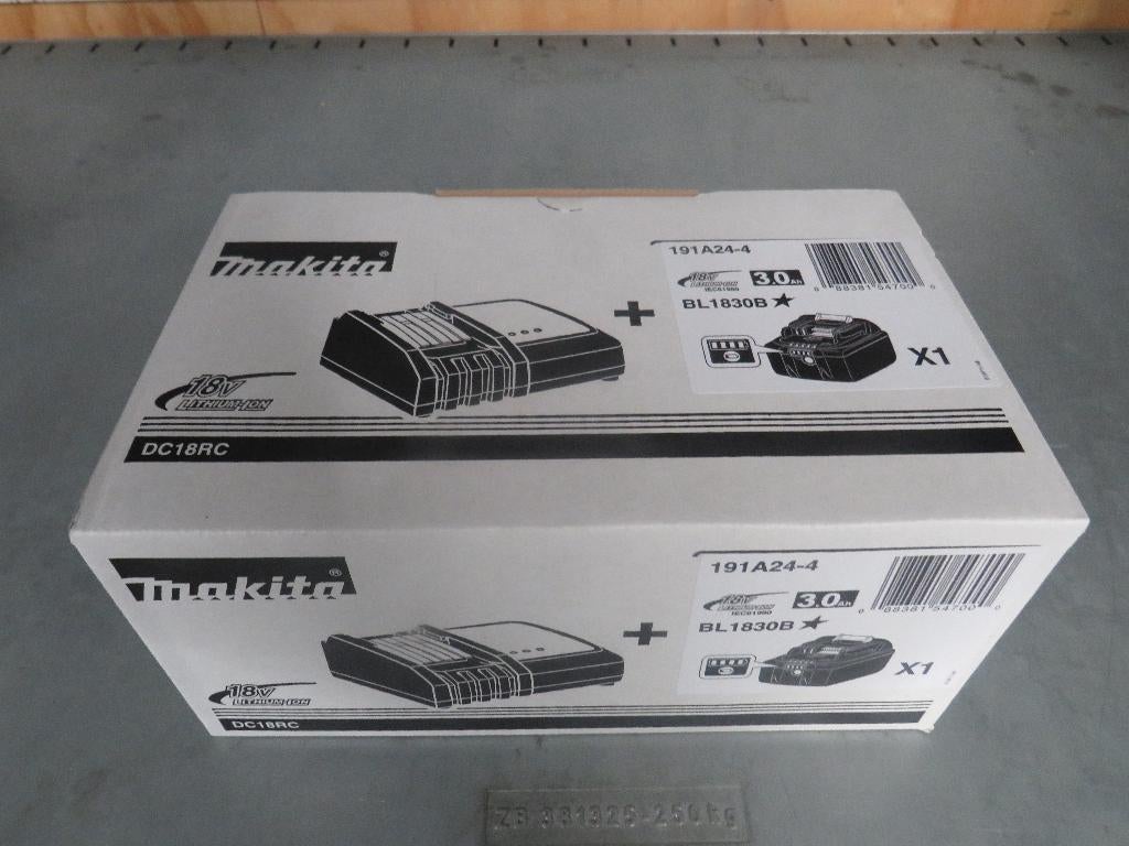 Makita Accessoires 18V Starterset 3,0Ah BL1830B lader DC18RC, Doe-het-zelf en Verbouw, Gereedschap | Handgereedschap, Nieuw, Ophalen of Verzenden