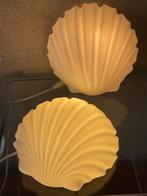 2x Glashütte Limburg wandlamp schelp lamp lampen Shell, Huis en Inrichting, Lampen | Wandlampen, Gebruikt, -, Glashütte Limburg